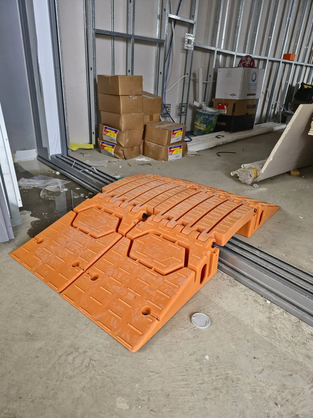 ToughTracks ramps ready for busy construction site access